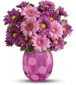 Lots of Dots Bouquet – Althoff Floral, Cannon Falls MN