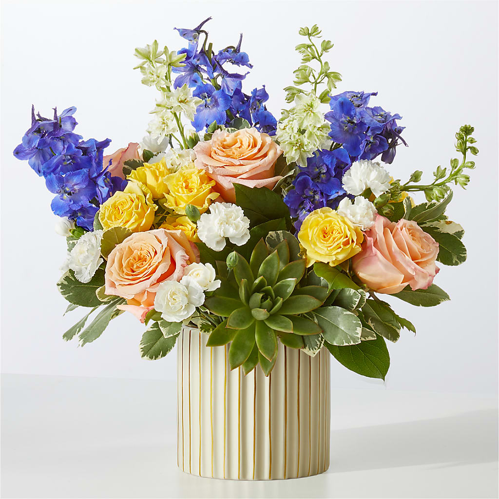 Cobalt Reverie Bouquet – Althoff Floral, Cannon Falls MN