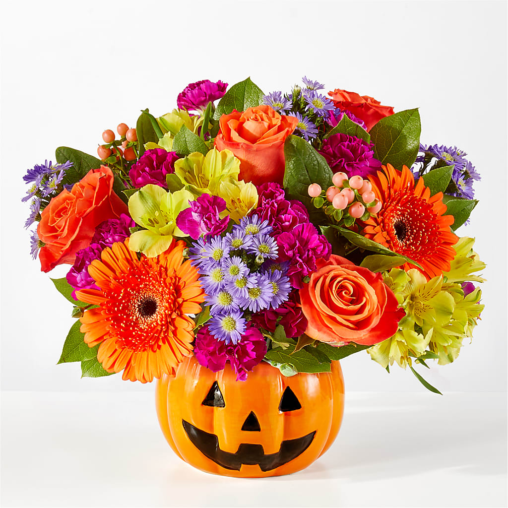 Tricks & Treats Pumpkin – Althoff Floral, Cannon Falls MN