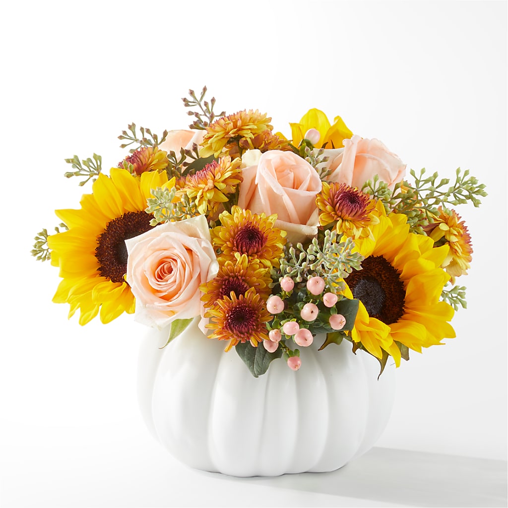 Pumpkin to Talk About Bouquet – Althoff Floral, Cannon Falls MN