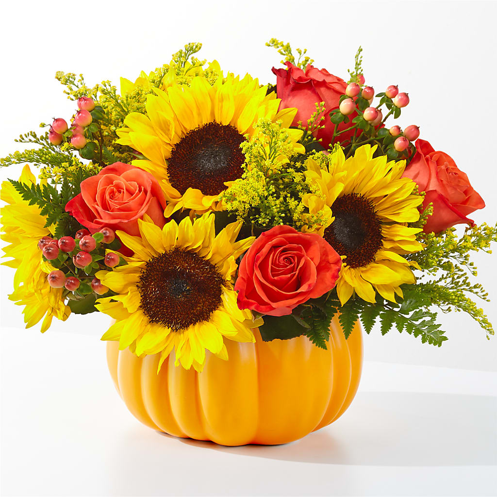 Pick of the Patch Pumpkin Bouquet – Althoff Floral, Cannon Falls MN