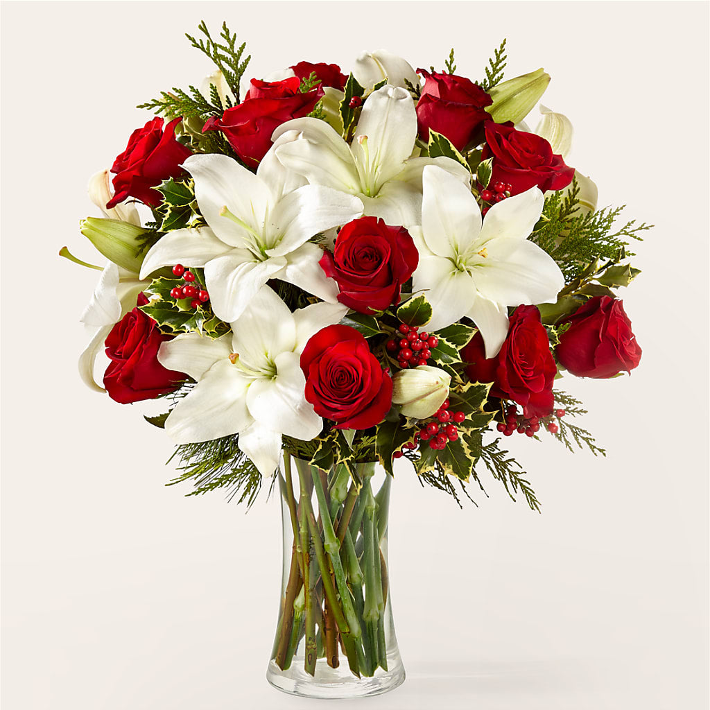 Sparkling Snowflakes Bouquet – Althoff Floral, Cannon Falls MN