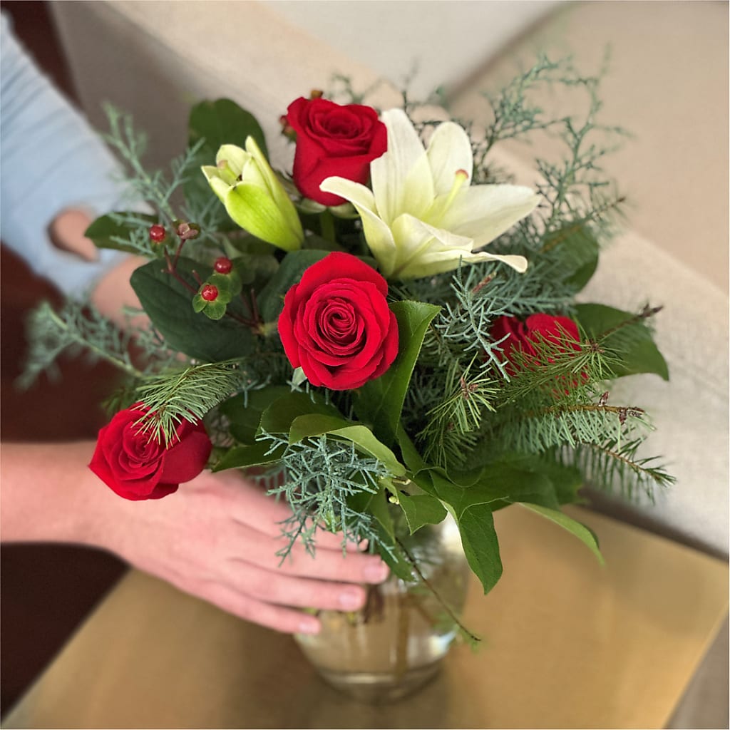 Glittering Lights Bouquet – Althoff Floral, Cannon Falls MN