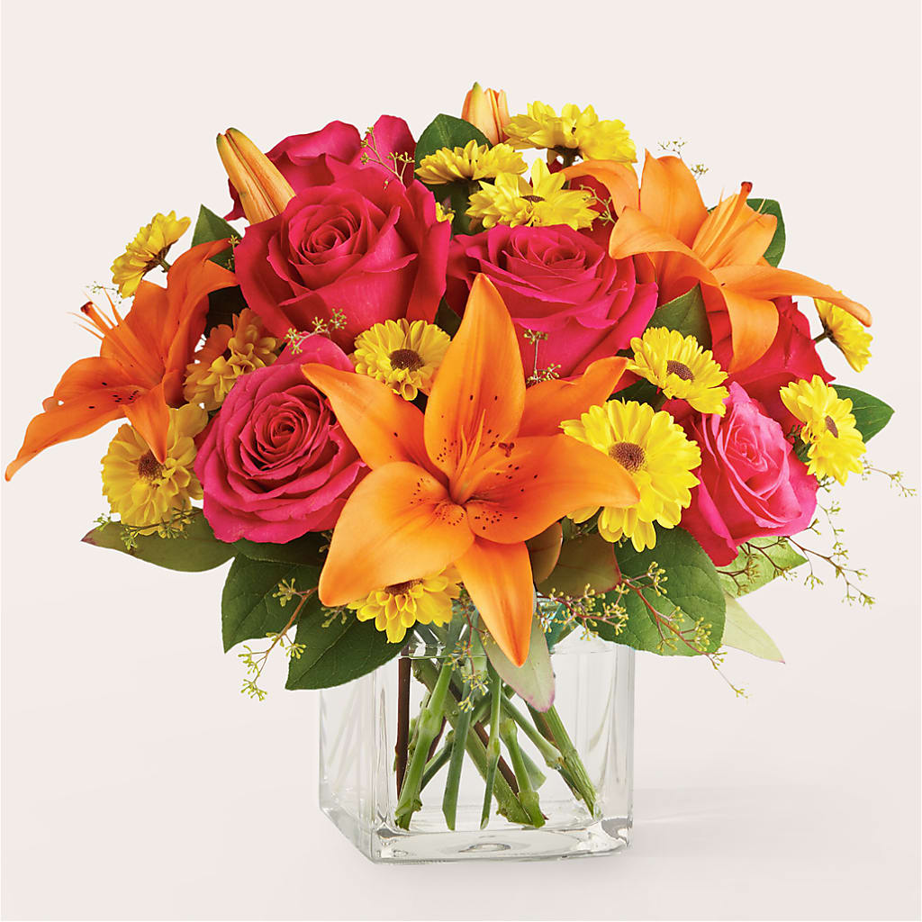 Neon Lights Bouquet – Althoff Floral, Cannon Falls MN