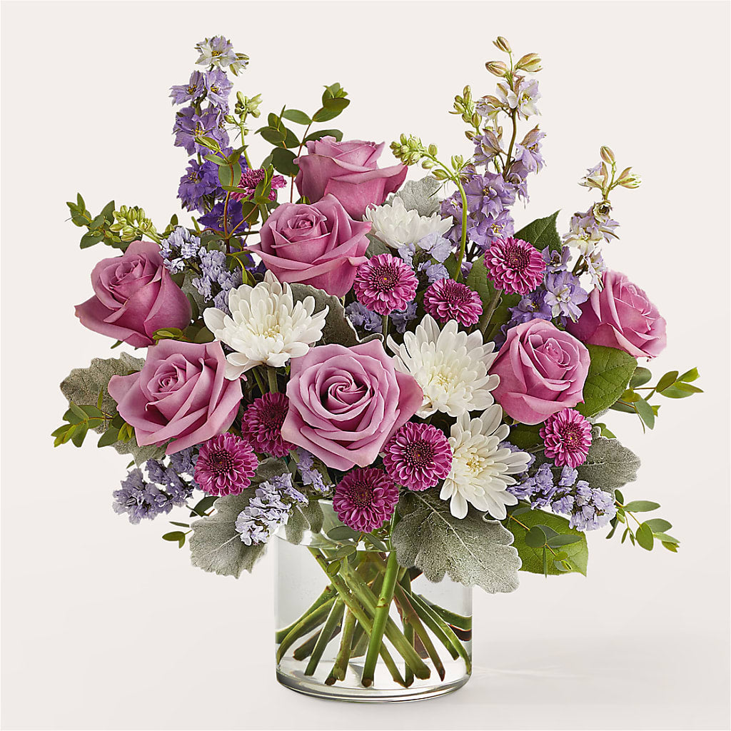 Violet Frost Bouquet – Althoff Floral, Cannon Falls MN