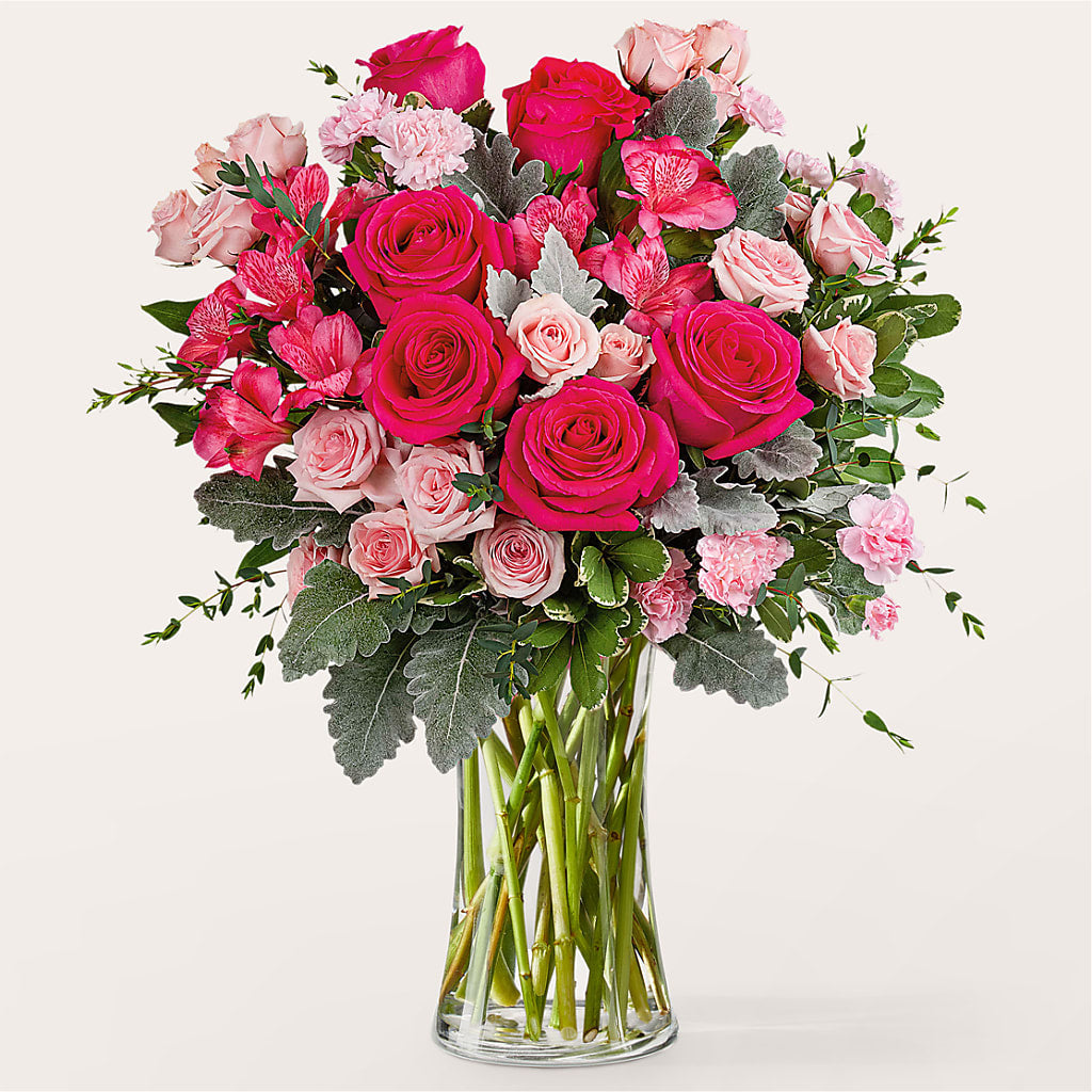 Tickled Pink Bouquet – Althoff Floral, Cannon Falls MN