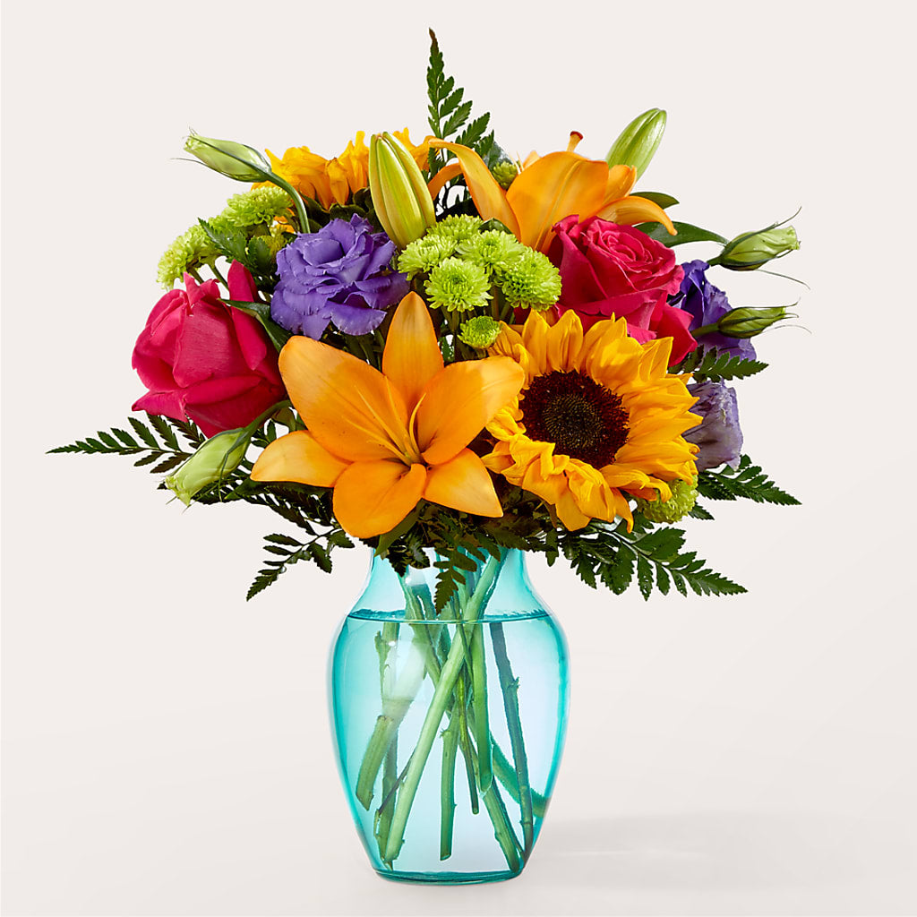 Double Rainbow Bouquet – Althoff Floral, Cannon Falls MN