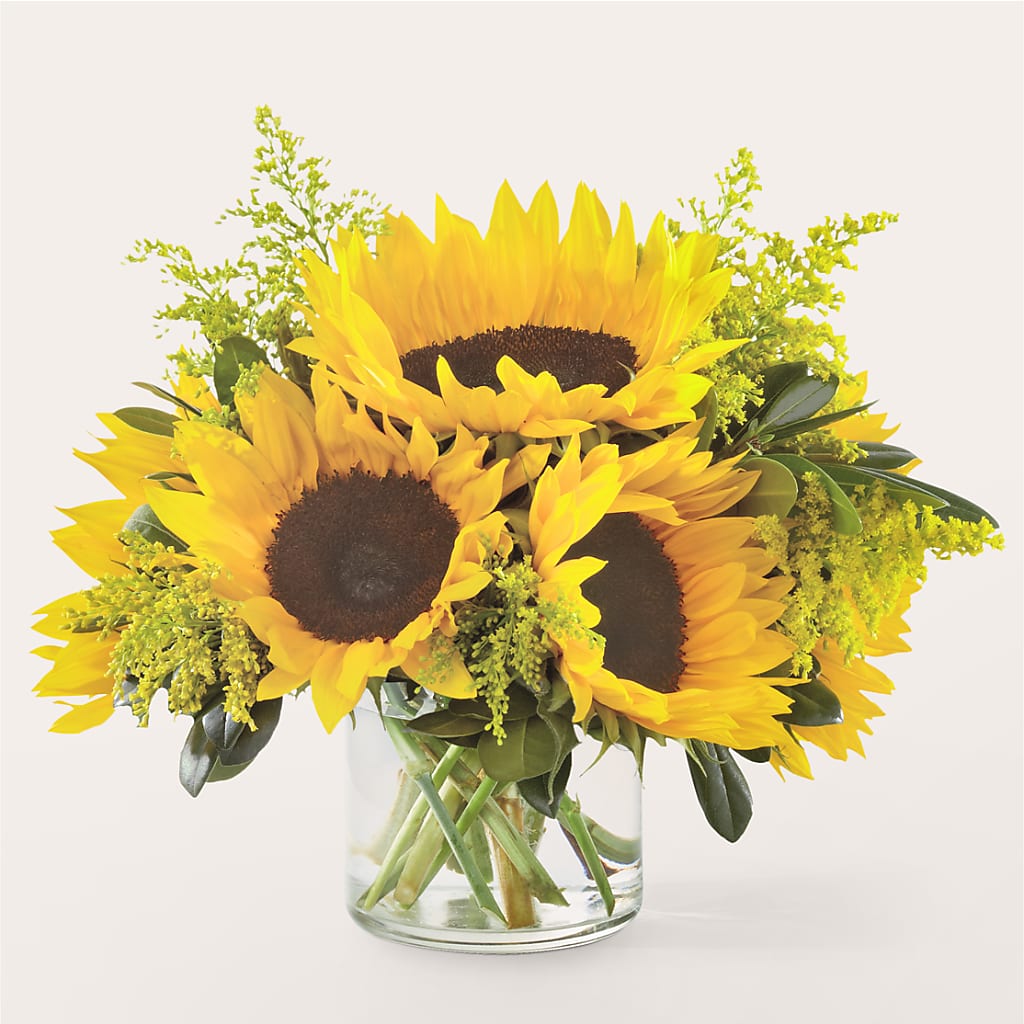 Beaming Sunflower Bouquet – Althoff Floral, Cannon Falls MN