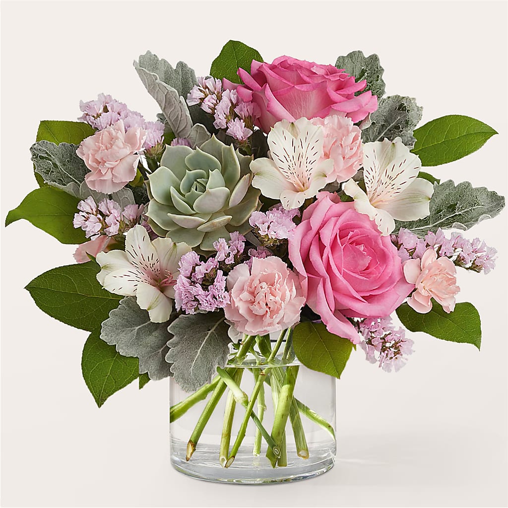 Dusty Rose Bouquet – Althoff Floral, Cannon Falls MN