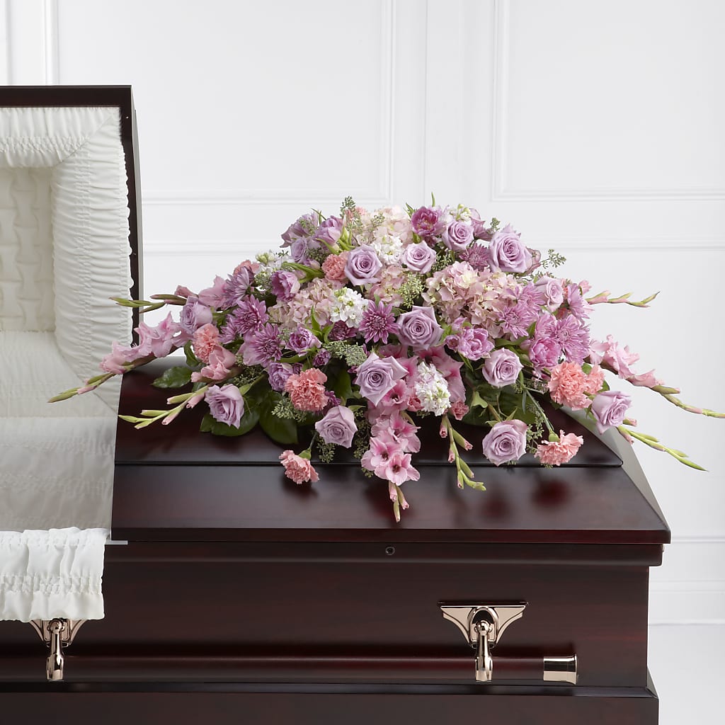 Immorata Casket Spray – Althoff Floral, Cannon Falls MN