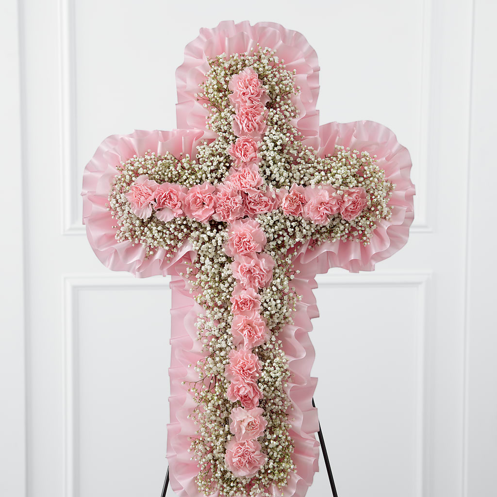 Angel's Cross Easel – Althoff Floral, Cannon Falls MN