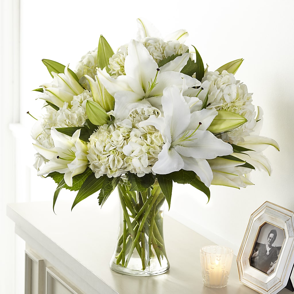 Compassionate Lily Bouquet – Althoff Floral, Cannon Falls MN