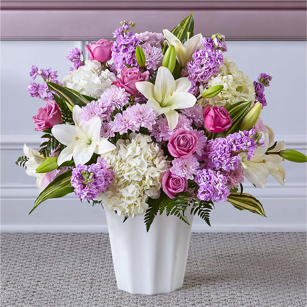 Heaven Sent Floor Basket – Althoff Floral, Cannon Falls MN