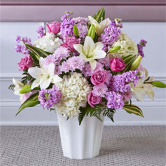 Heaven Sent Floor Basket – Althoff Floral, Cannon Falls MN