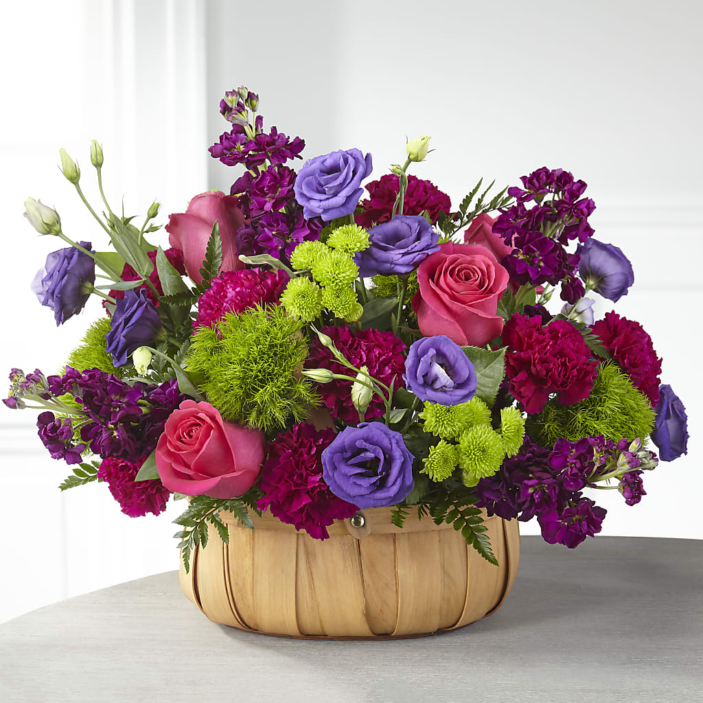 Serene Sanctuary Basket – Althoff Floral, Cannon Falls MN
