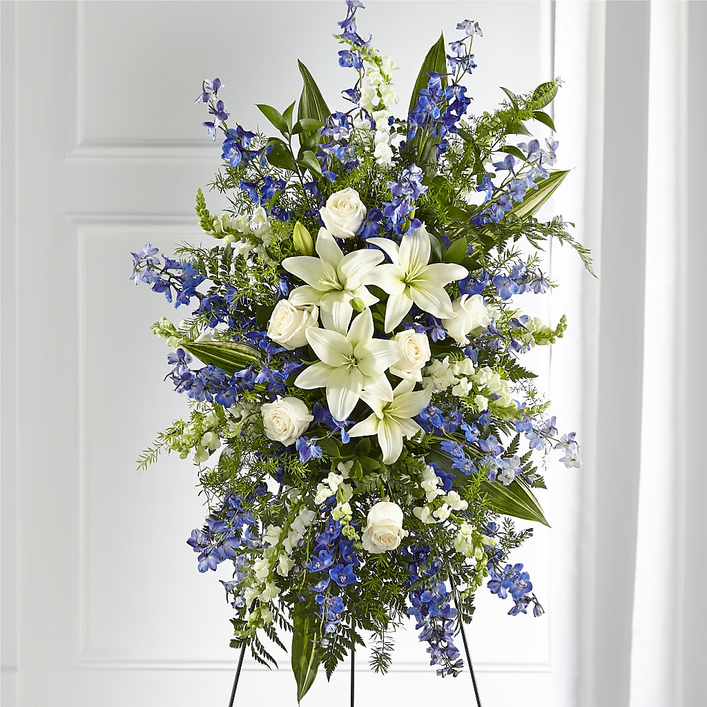 Faithful Friend Standing Spray – Althoff Floral, Cannon Falls MN