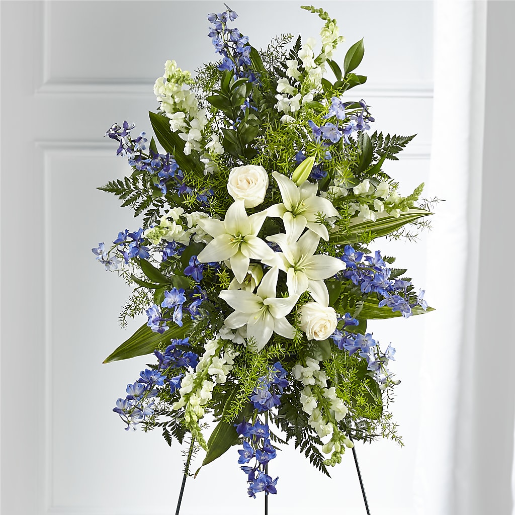 Faithful Friend Standing Spray – Althoff Floral, Cannon Falls MN