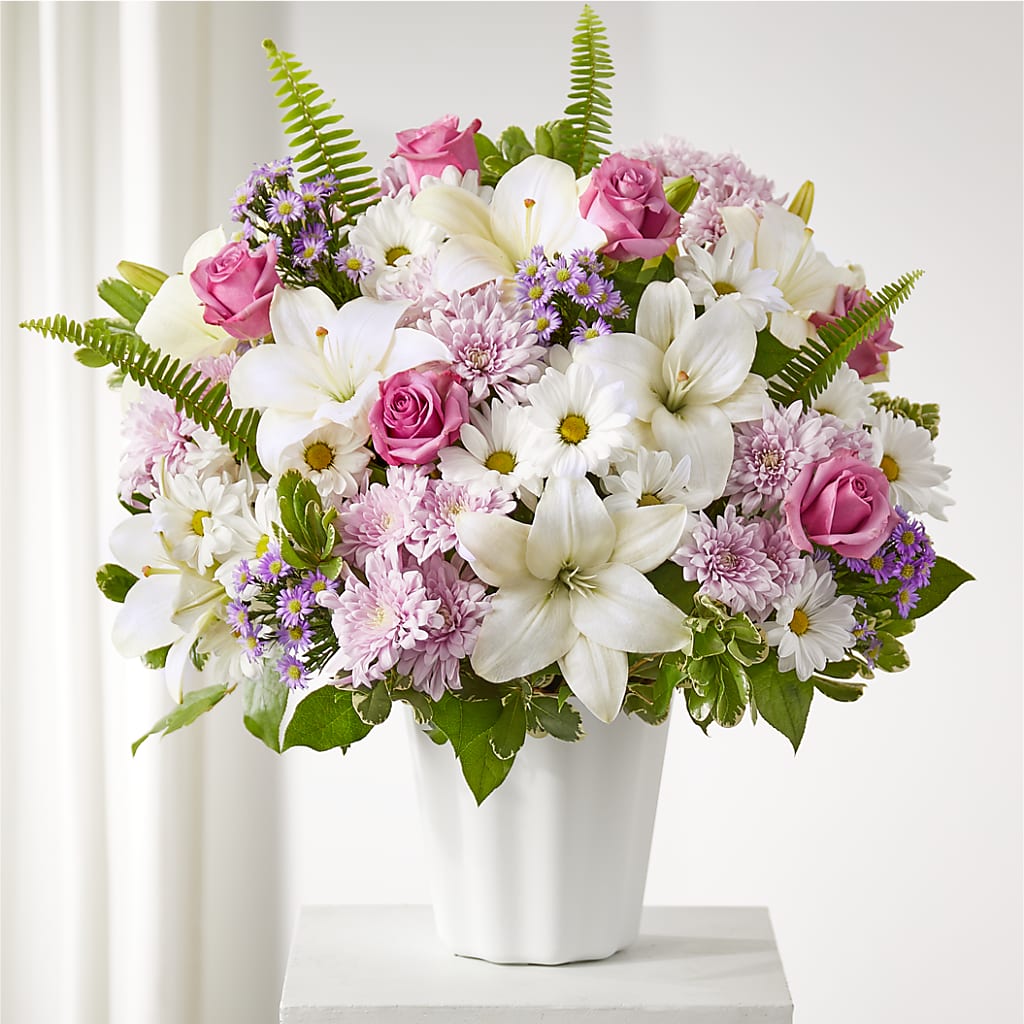 Warmest Thoughts Tabletop Basket – Althoff Floral, Cannon Falls MN