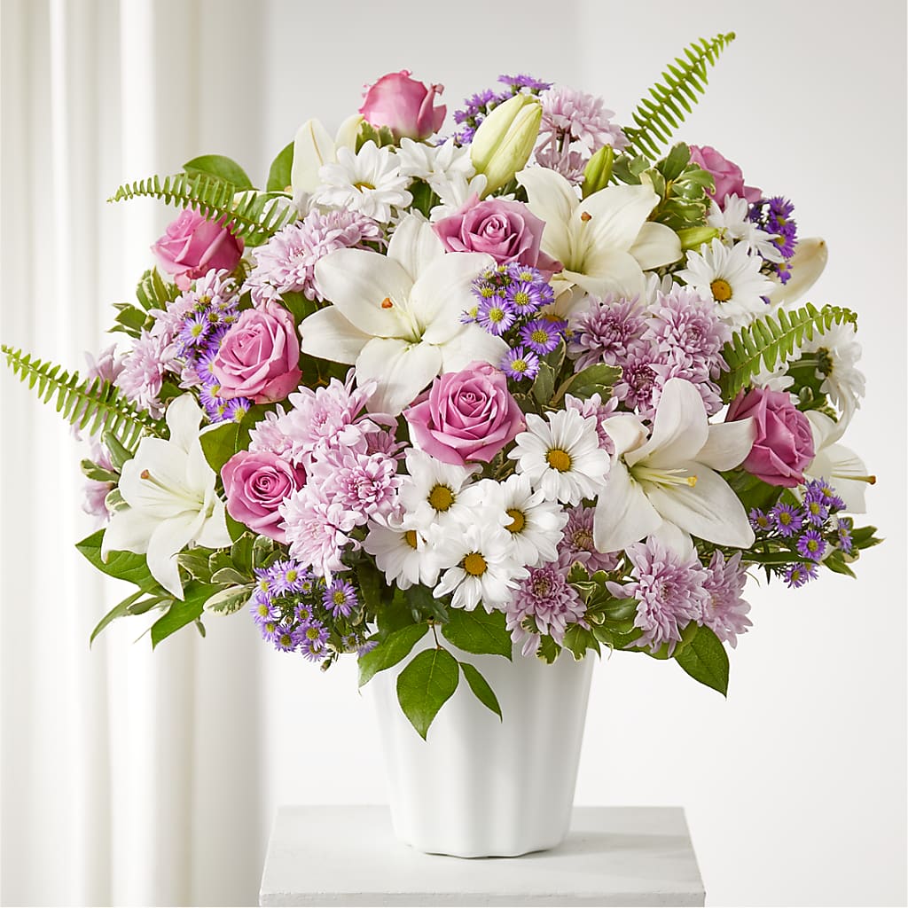 Warmest Thoughts Tabletop Basket – Althoff Floral, Cannon Falls MN