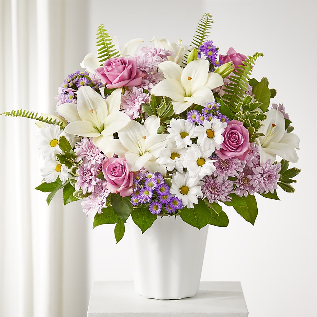 Warmest Thoughts Tabletop Basket – Althoff Floral, Cannon Falls MN