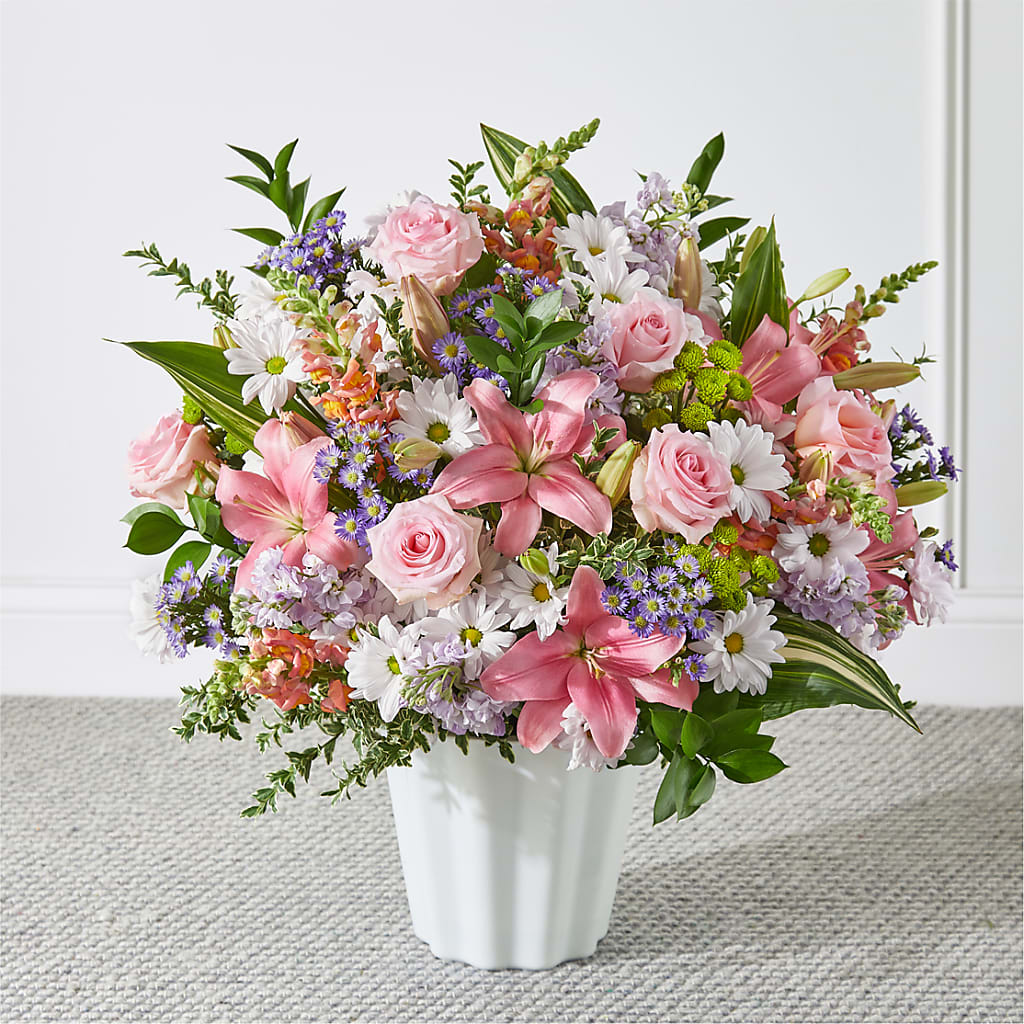 Abundant Compassion Floor Basket – Althoff Floral, Cannon Falls MN