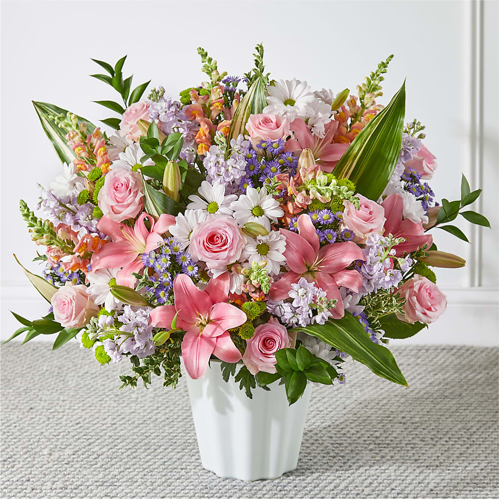 Abundant Compassion Floor Basket – Althoff Floral, Cannon Falls MN