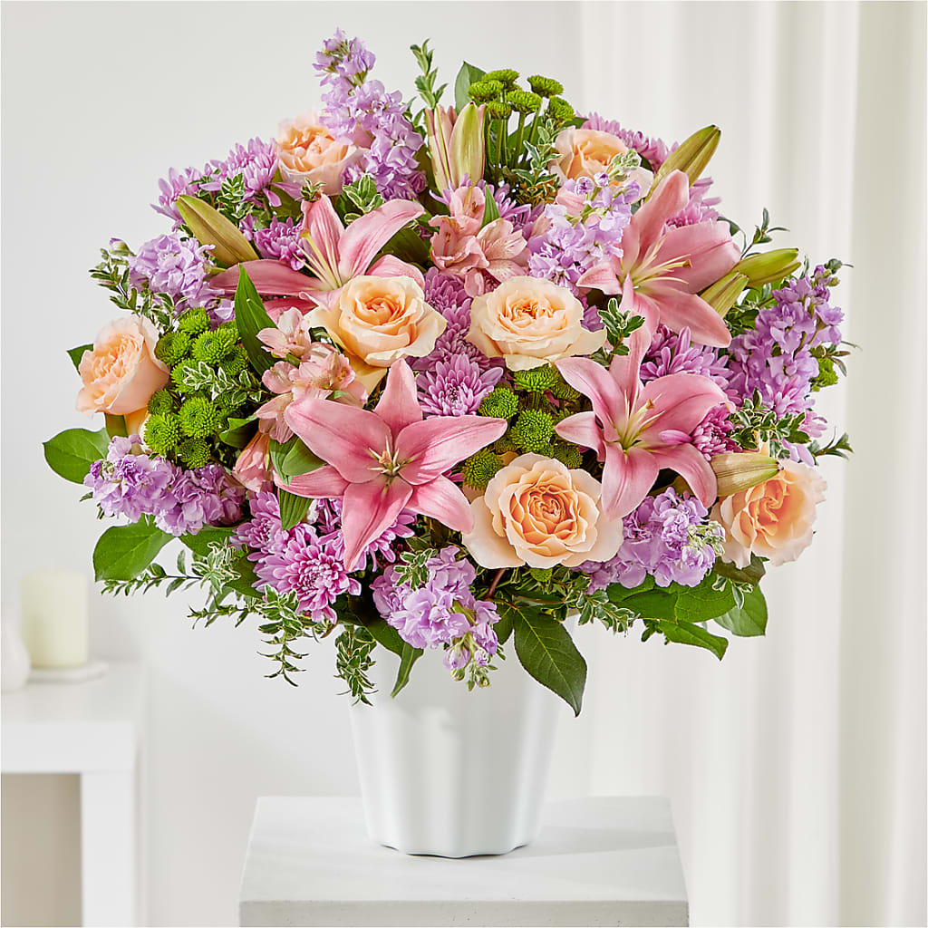 Supportive Embrace Tabletop Basket – Althoff Floral, Cannon Falls MN