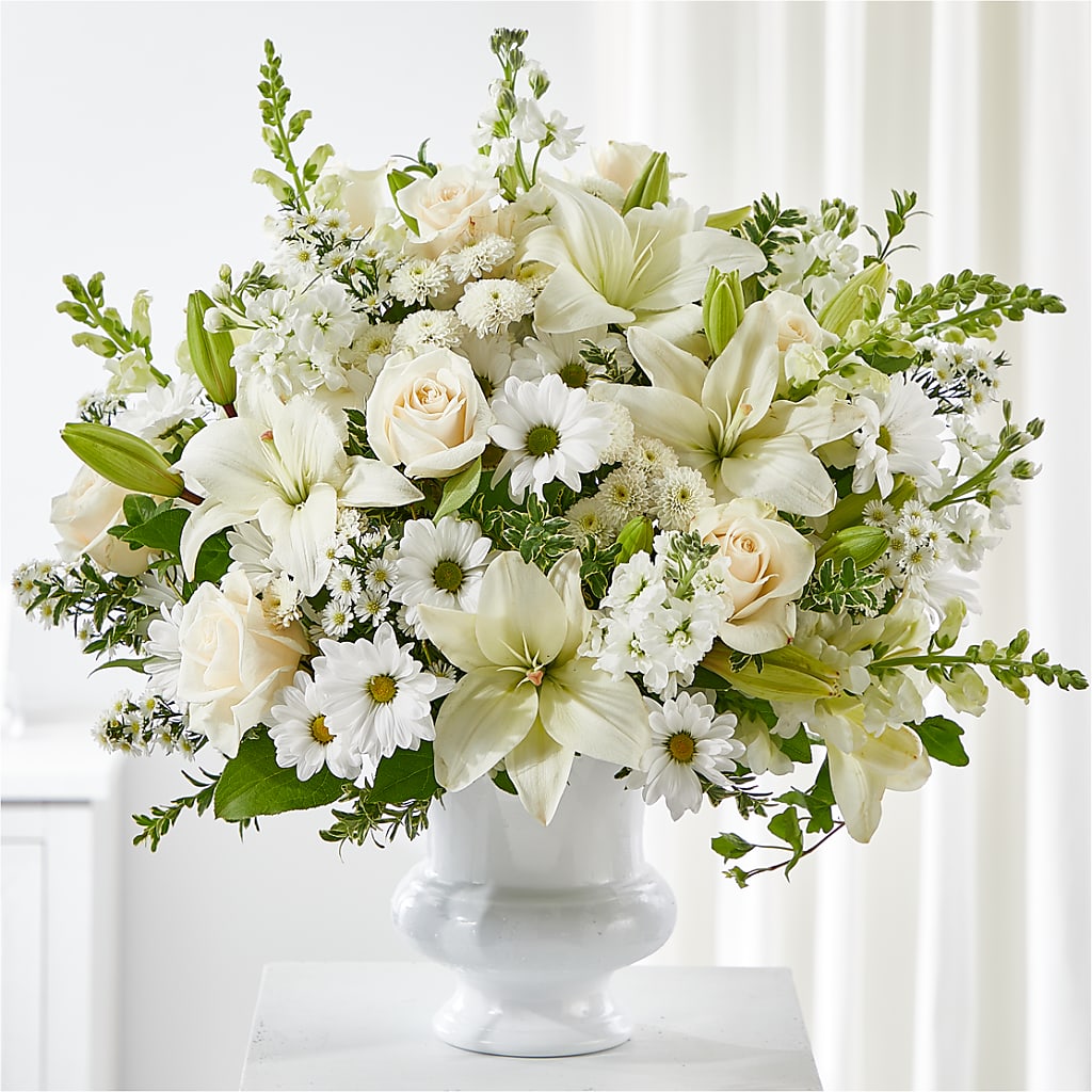 Uplifting Urn Arrangement – Althoff Floral, Cannon Falls MN