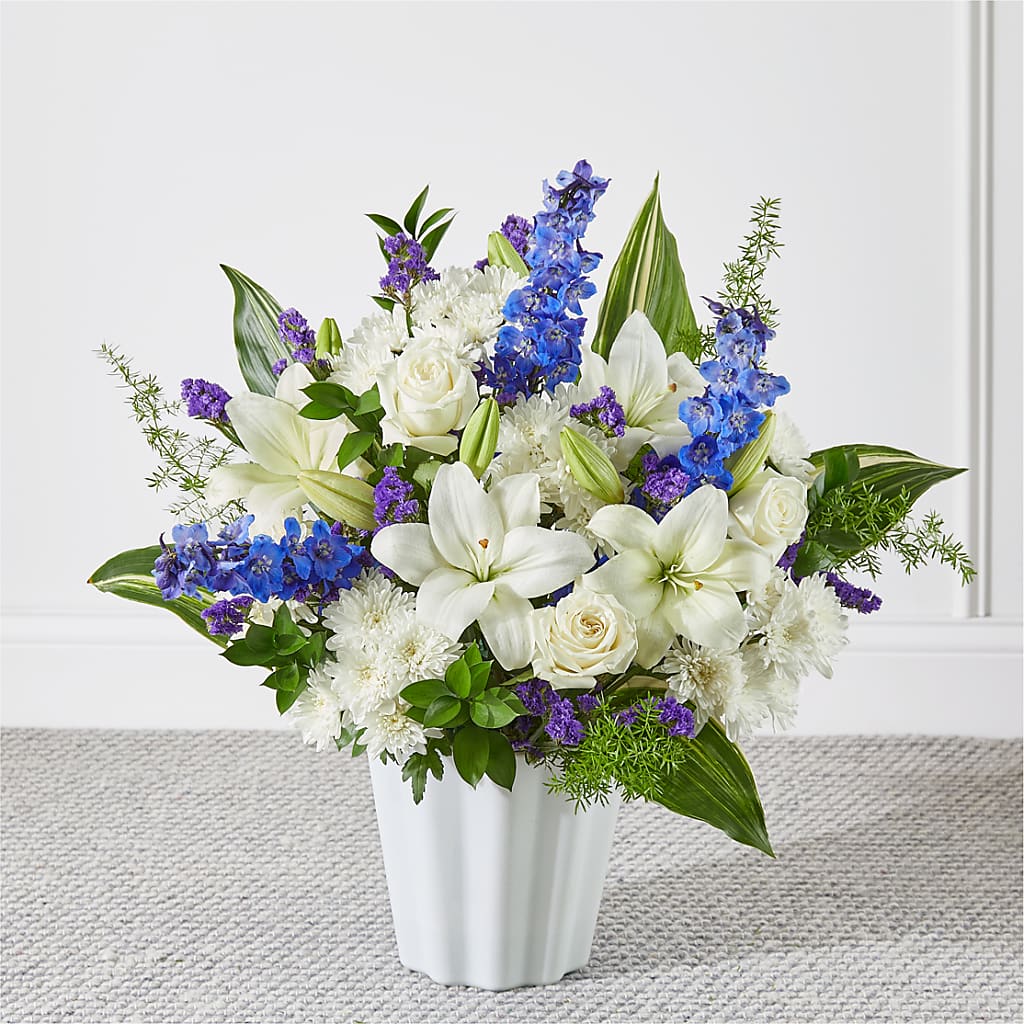 Take Comfort Floor Basket – Althoff Floral, Cannon Falls MN