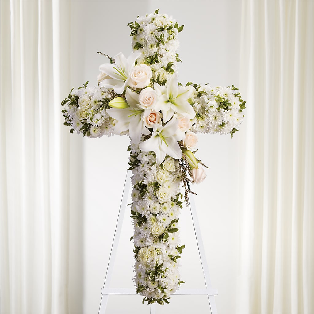 Spiritual Guidance Standing Spray – Althoff Floral, Cannon Falls MN