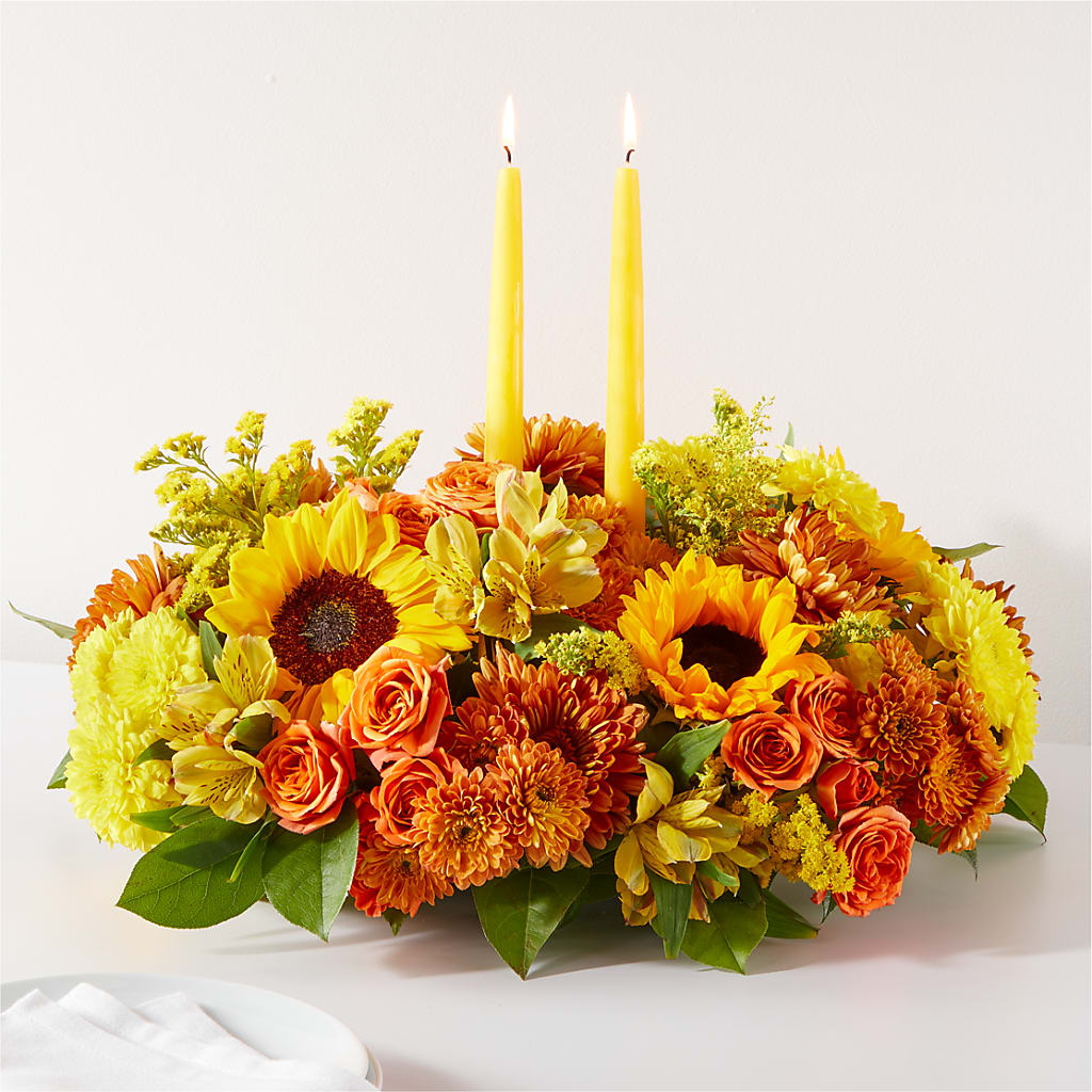 Autumn Harmony Centerpiece – Althoff Floral, Cannon Falls MN