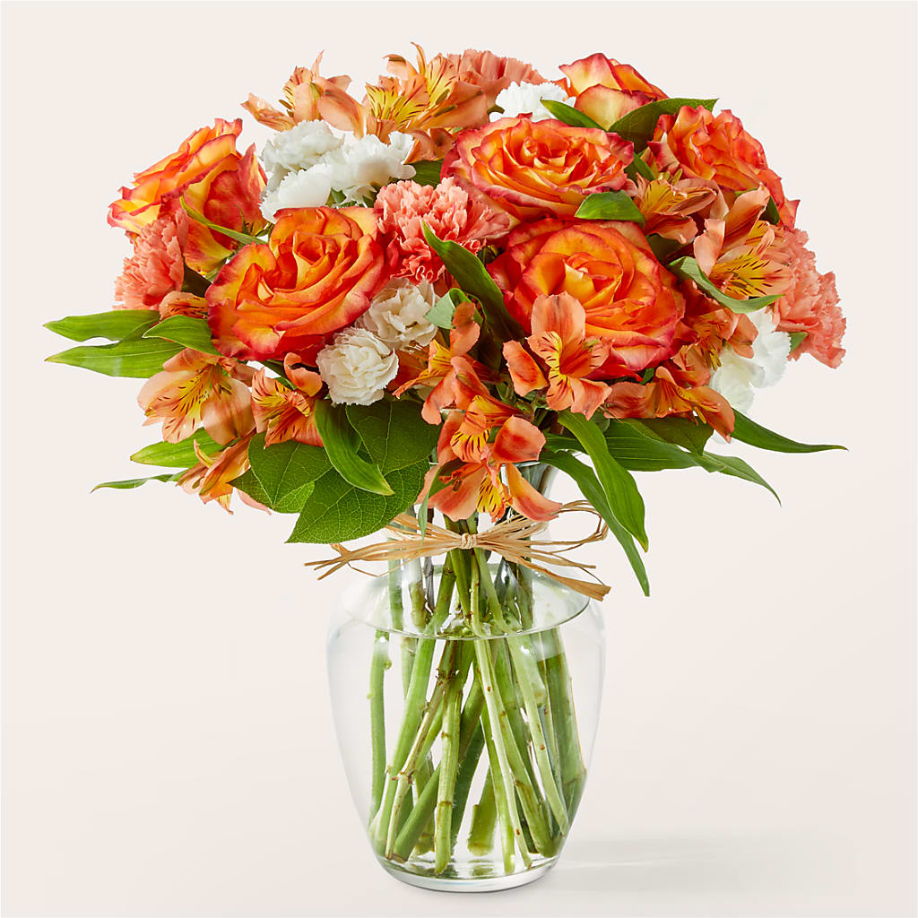 Apricot Glow Bouquet – Althoff Floral, Cannon Falls MN