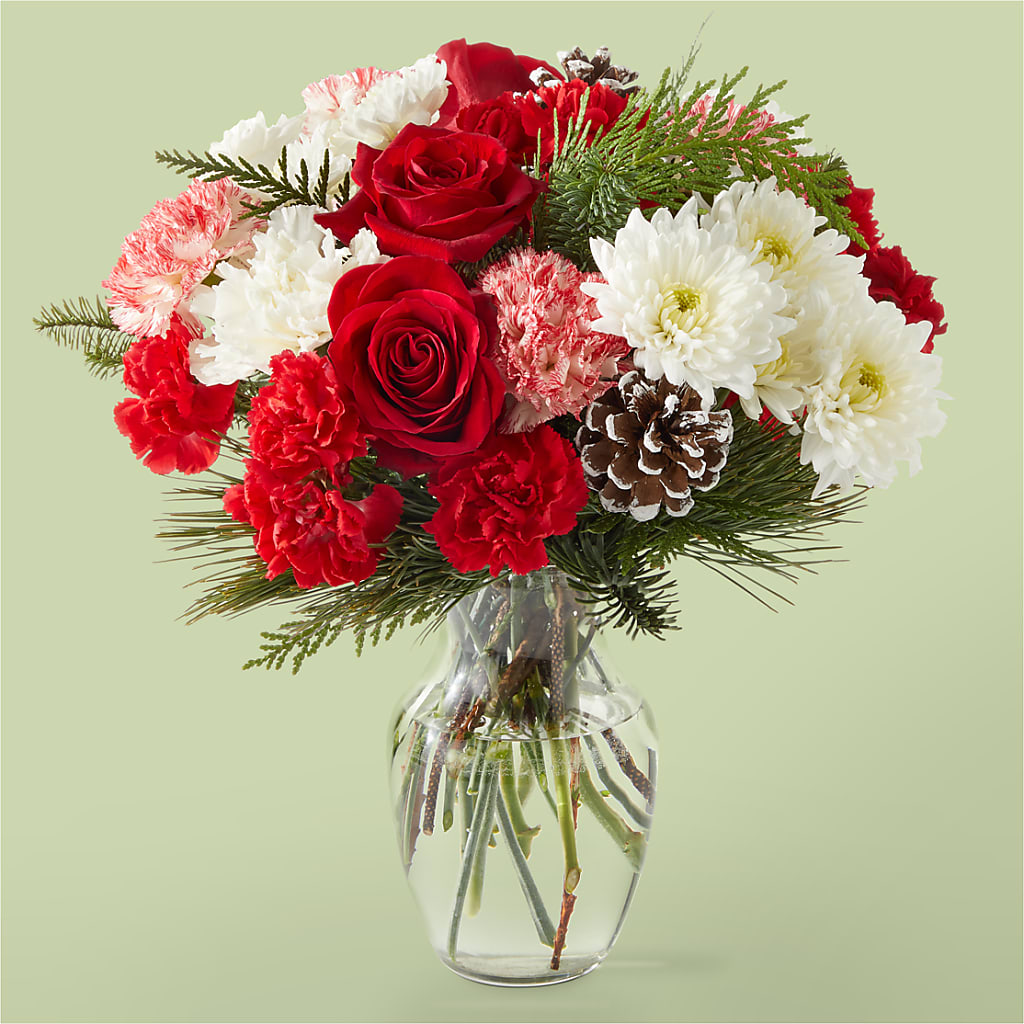 Candy Cane Lane Bouquet – Althoff Floral, Cannon Falls MN