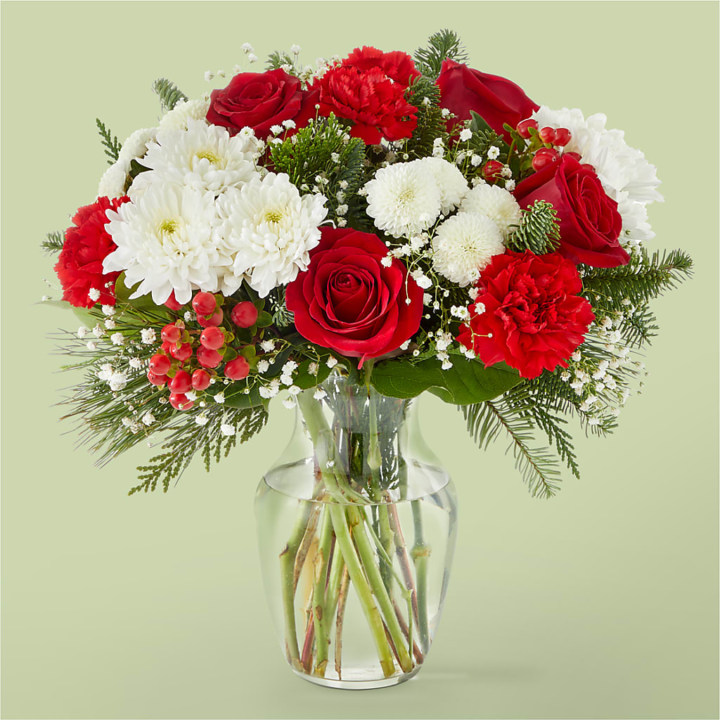 Chance of Flurries Bouquet – Althoff Floral, Cannon Falls MN