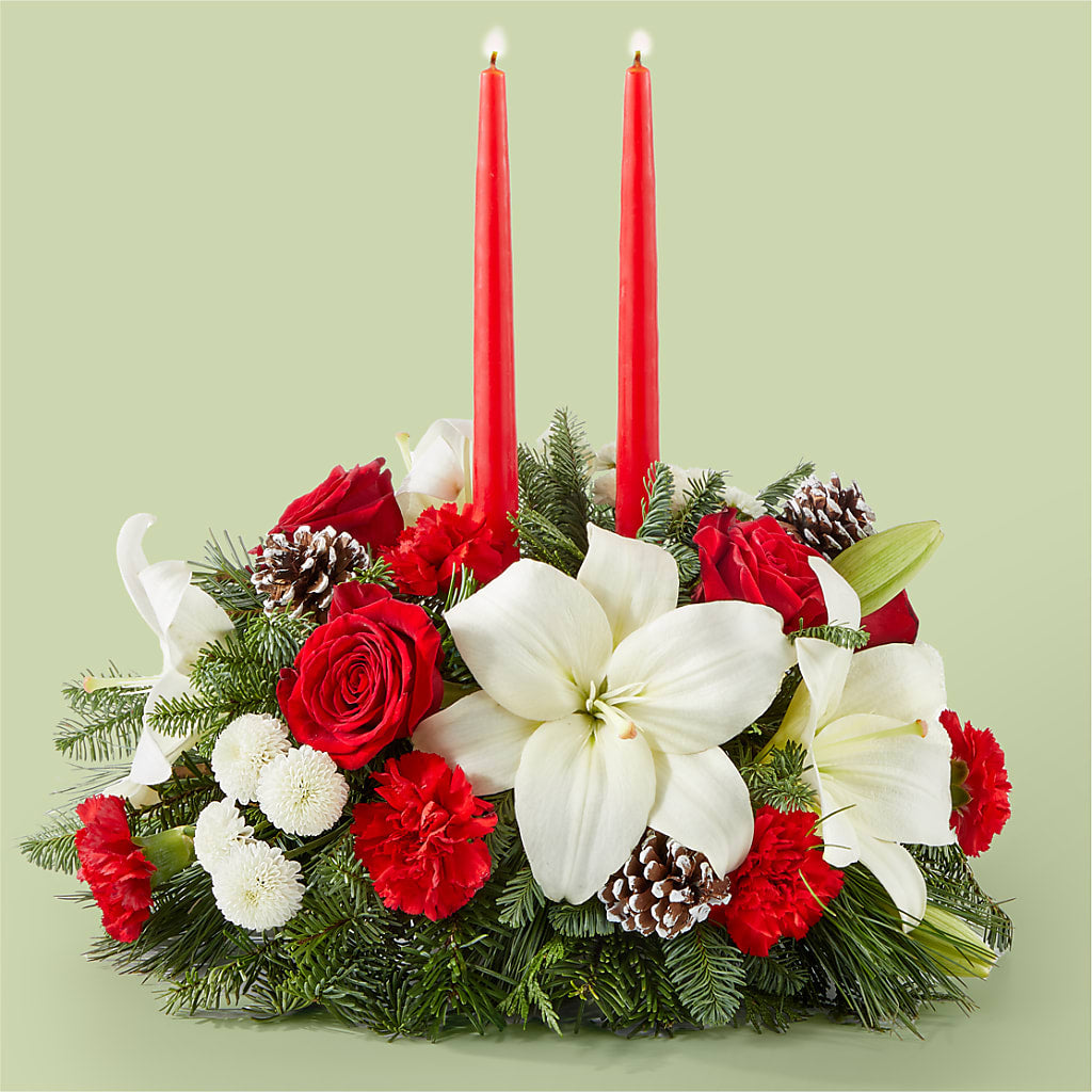 Seasonal Festivities Centerpiece – Althoff Floral, Cannon Falls MN