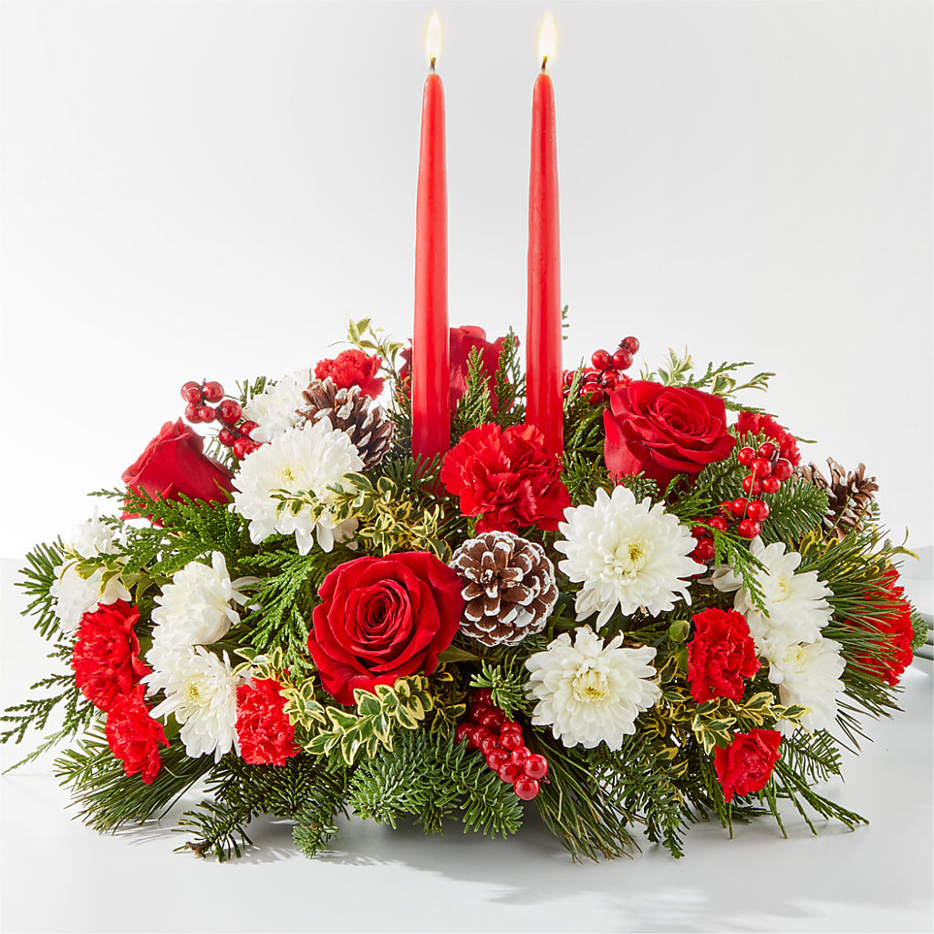 Holiday Soiree Centerpiece – Althoff Floral, Cannon Falls MN
