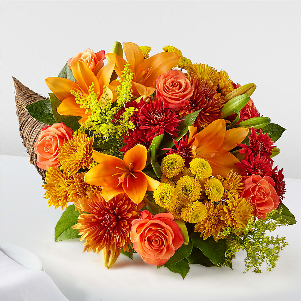 Feast of Color Cornucopia – Althoff Floral, Cannon Falls MN
