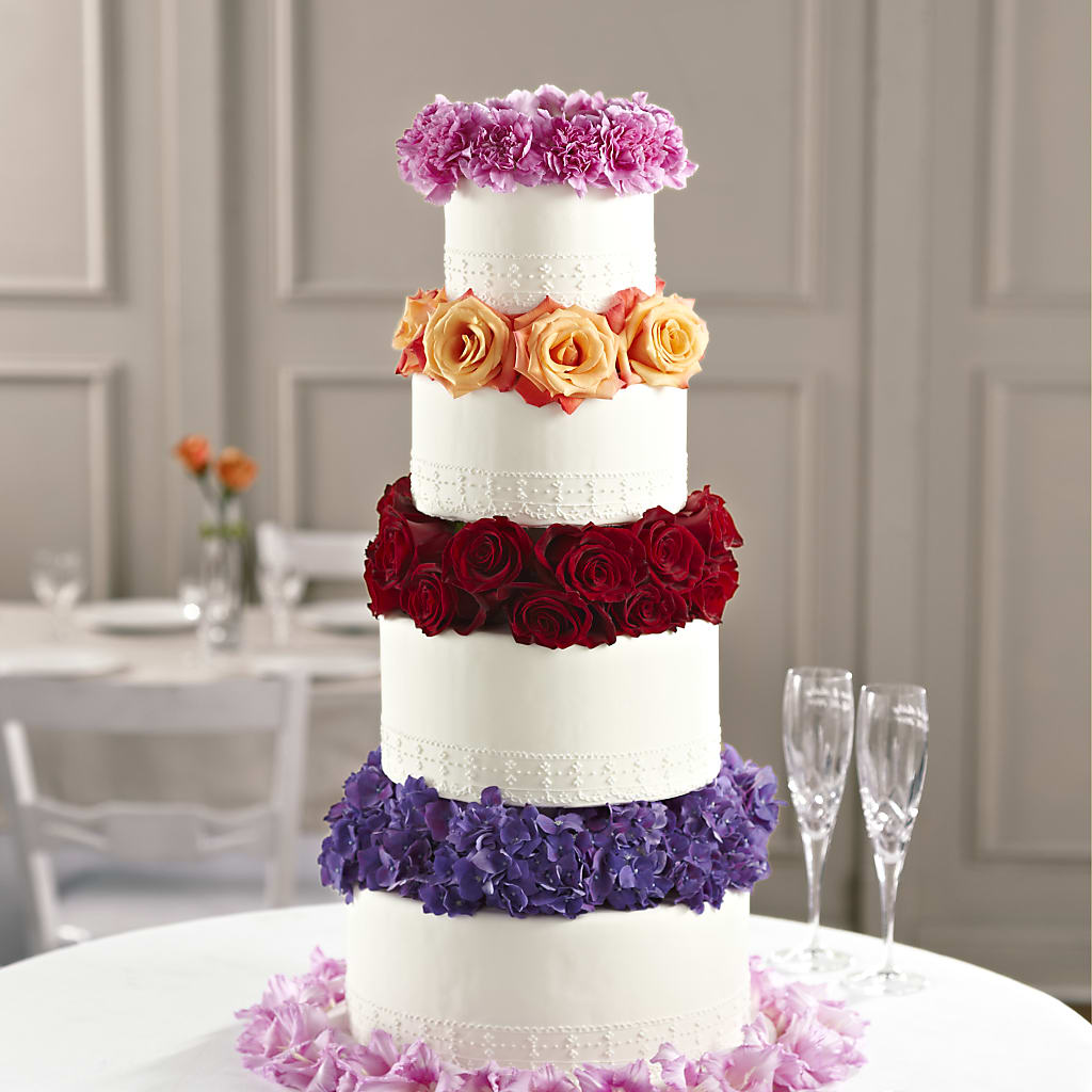 Infinite Love Cake Décor – Althoff Floral, Cannon Falls MN