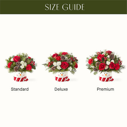 Jolly Snowman Bouquet –  Althoff Floral, Cannon Falls MN
