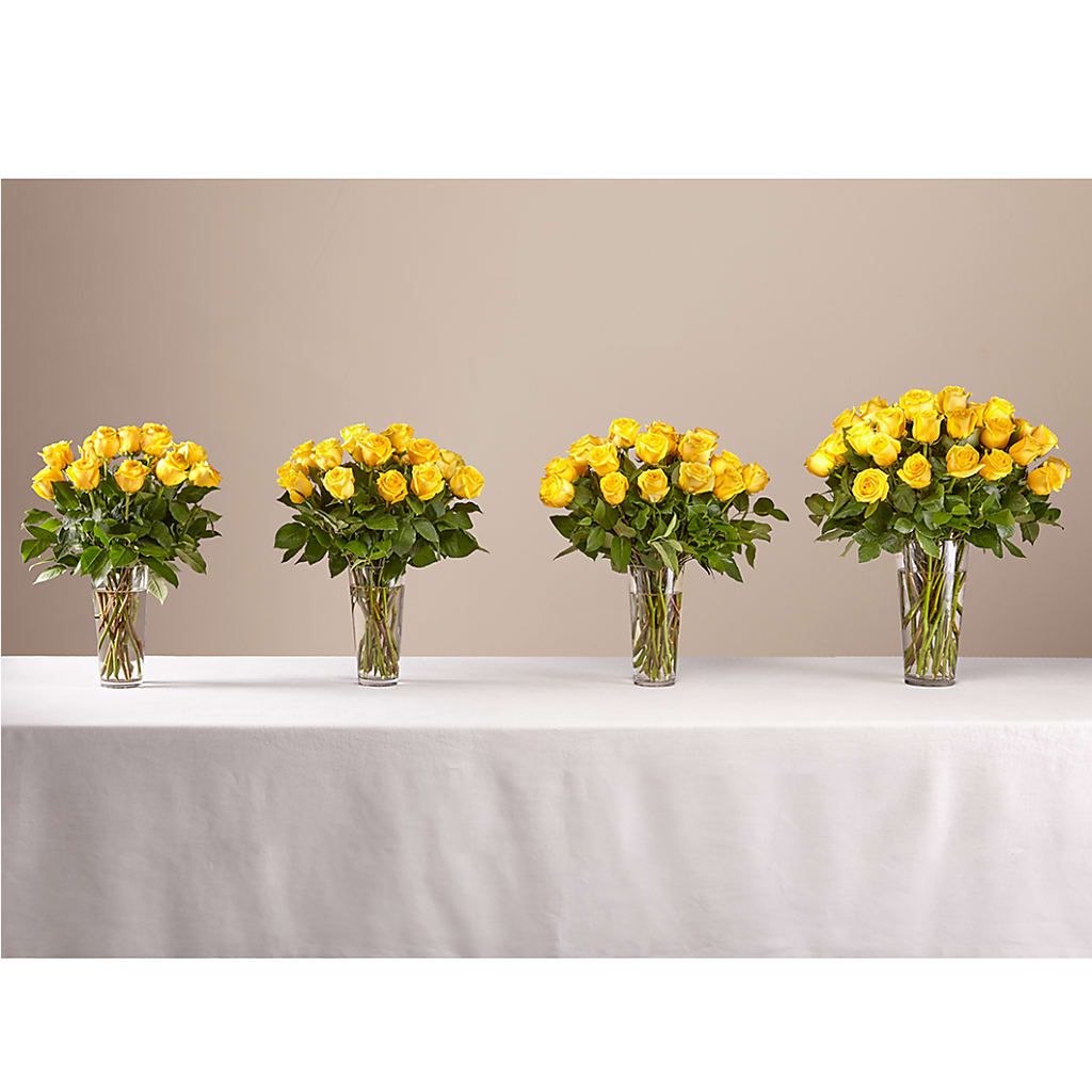 Long Stem Yellow Rose Bouquet –  Althoff Floral, Cannon Falls MN