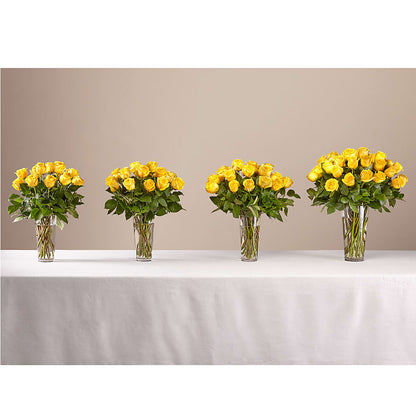 Long Stem Yellow Rose Bouquet –  Althoff Floral, Cannon Falls MN