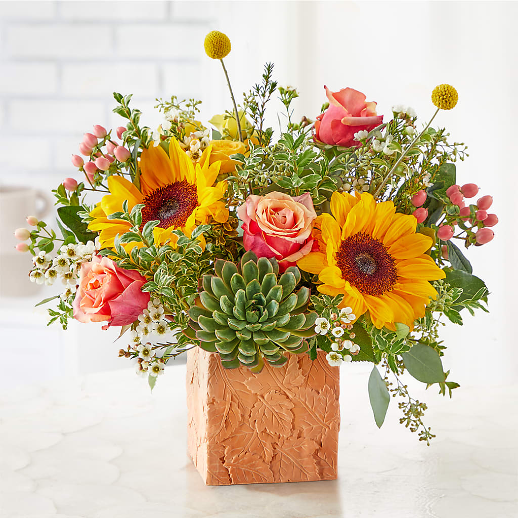 Sunflower Season Bouquet –  Althoff Floral, Cannon Falls MN