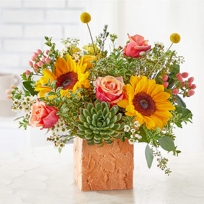 Sunflower Season Bouquet –  Althoff Floral, Cannon Falls MN