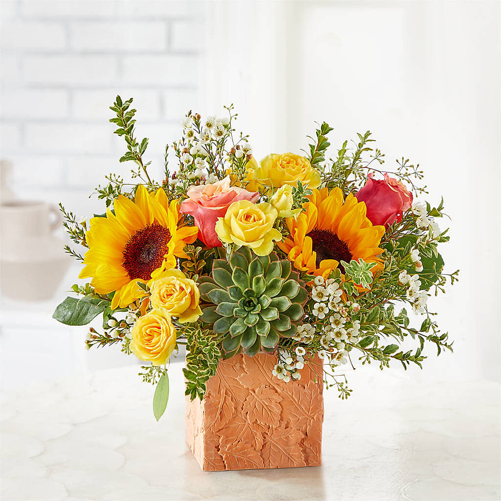 Sunflower Season Bouquet –  Althoff Floral, Cannon Falls MN