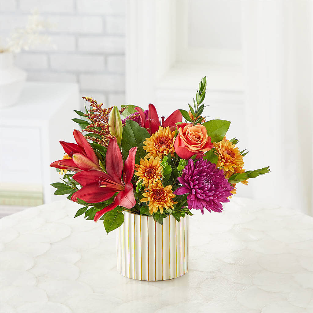 Burgundy Landscape Bouquet –  Althoff Floral, Cannon Falls MN