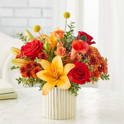 Scarlet Skies Bouquet –  Althoff Floral, Cannon Falls MN