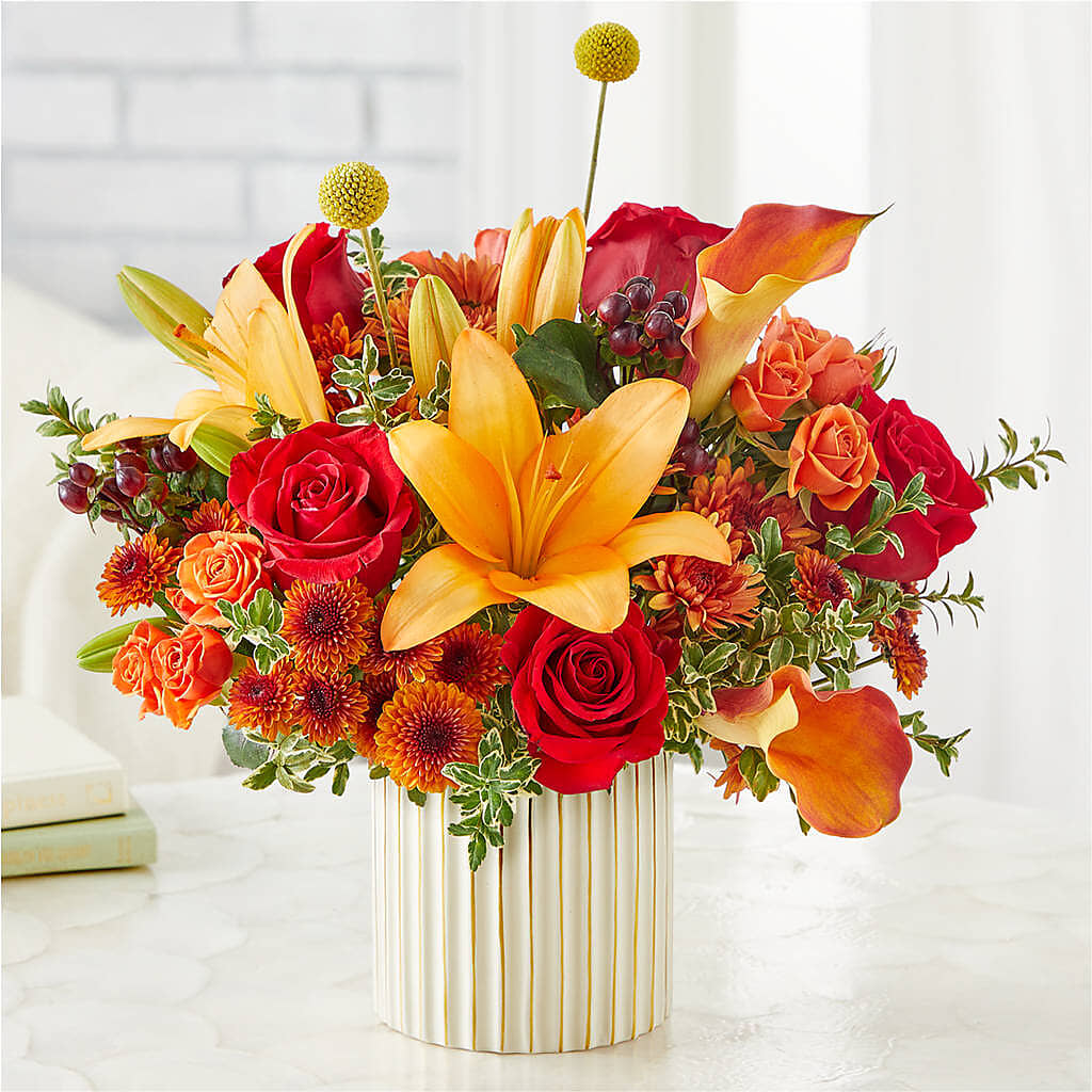 Scarlet Skies Bouquet –  Althoff Floral, Cannon Falls MN