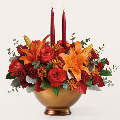 Fruits of Fall Centerpiece –  Althoff Floral, Cannon Falls MN