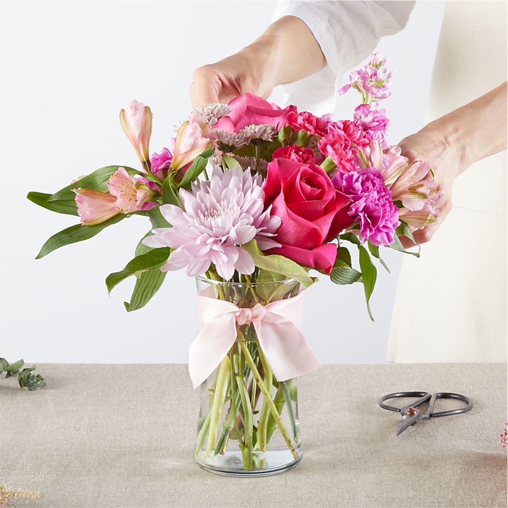 Pink Ribbon - A Florist Original –  Althoff Floral, Cannon Falls MN