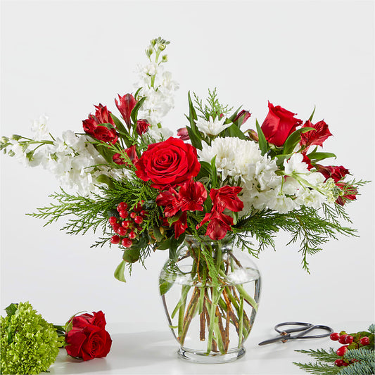 Merry Moment Bouquet – A Florist Original –  Althoff Floral, Cannon Falls MN